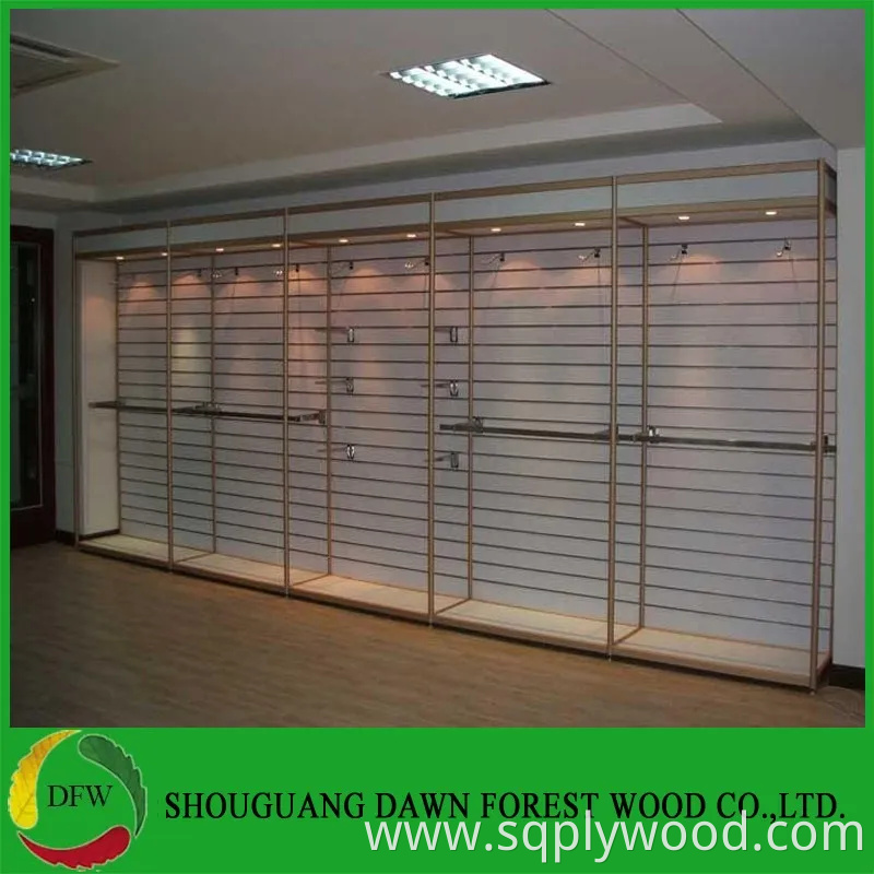 High Glossy Melamine Faced 15/18mm Slot MDF